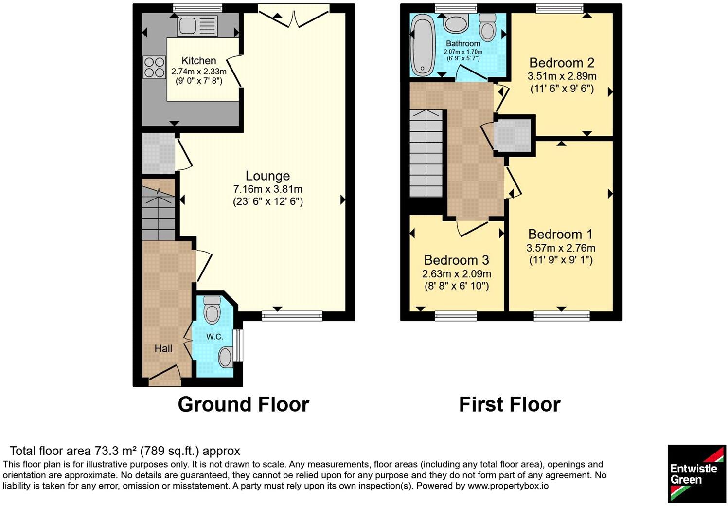 Waterfall Drive, Walton, Liverpool, Merseyside, L4 floorplan