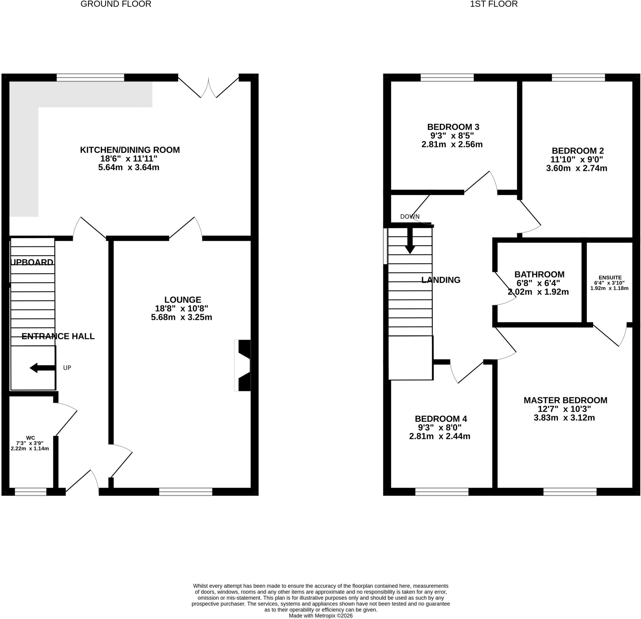 Anchor Lane, Heybridge, CM9 floorplan