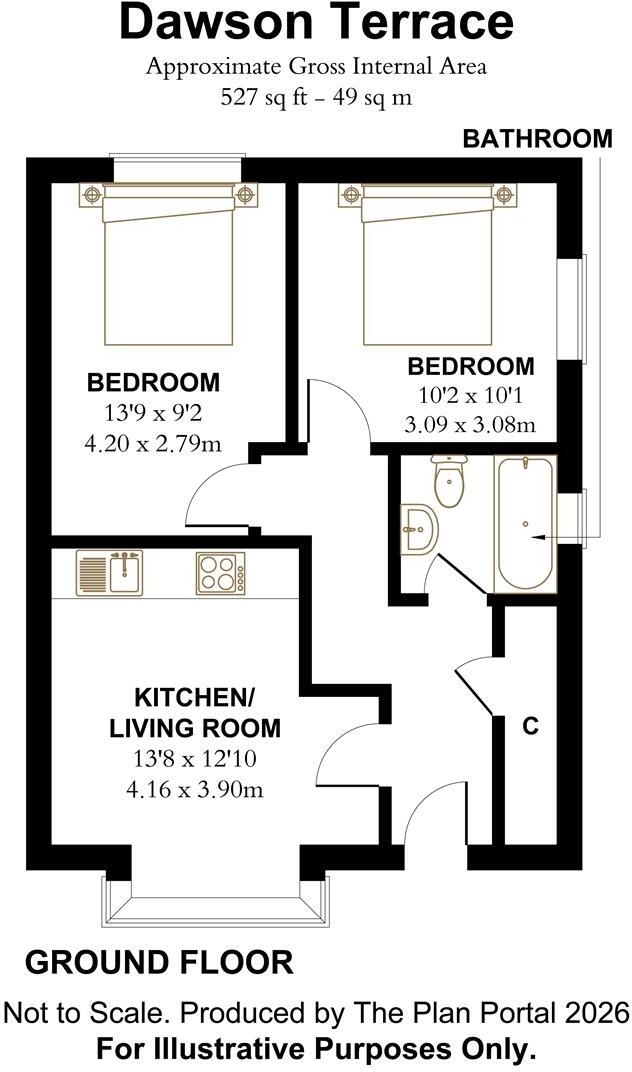 Dawson Terrace Brighton East Sussex floorplan