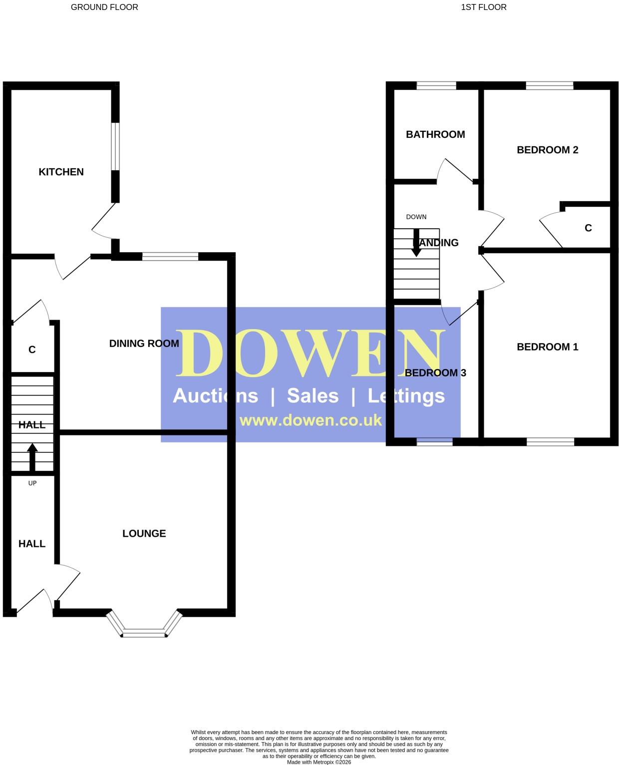 Parker Terrace, Ferryhill, County Durham, DL17 floorplan