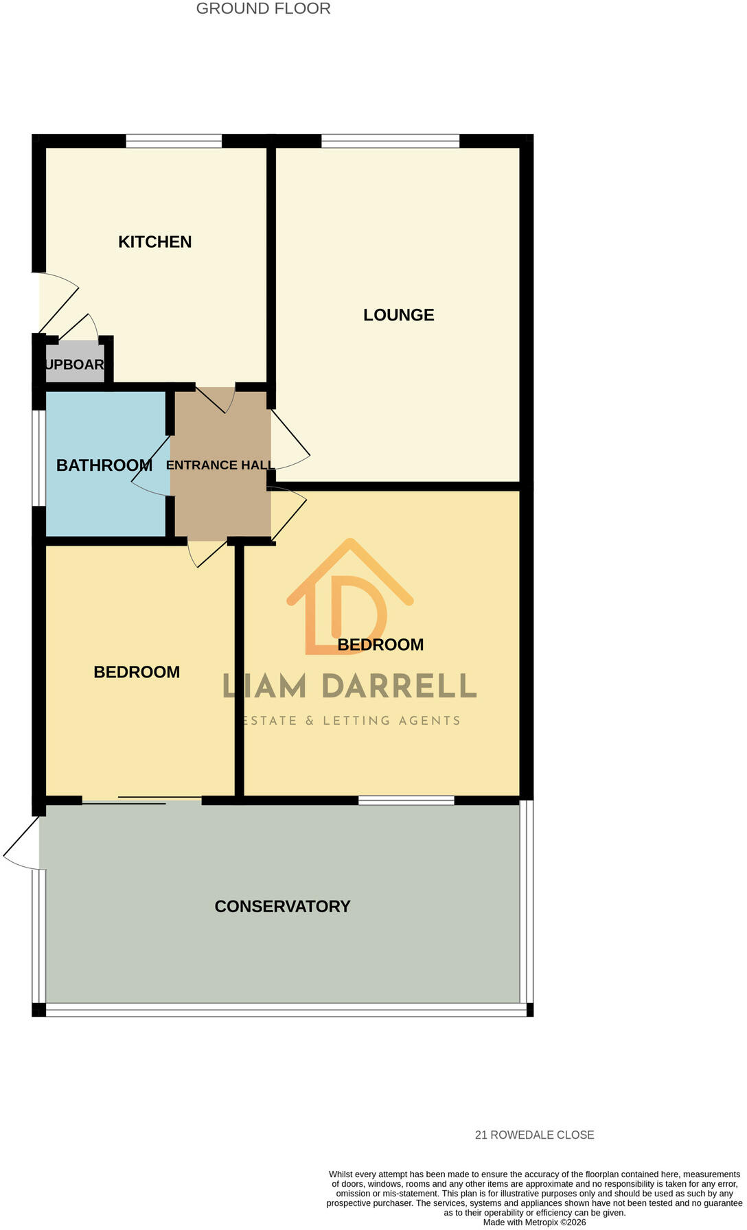 Rowedale Close, Hunmanby, Filey, North Yorkshire floorplan
