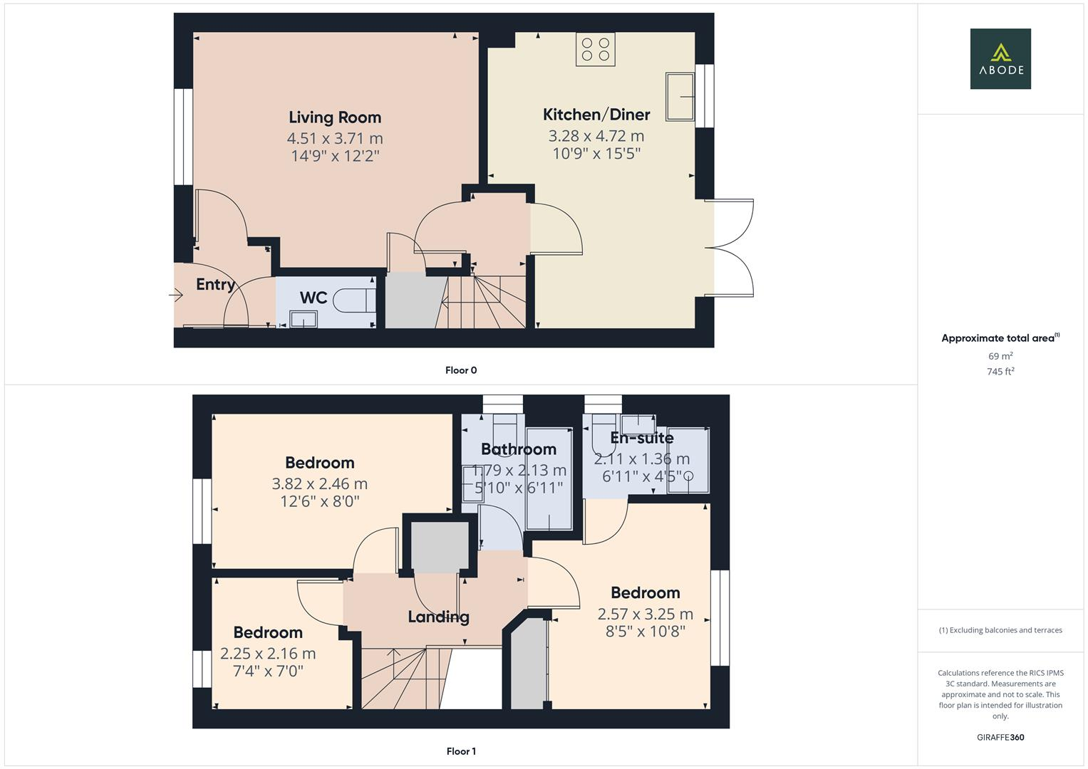 Brace Gardens, Doveridge, Derbyshire floorplan