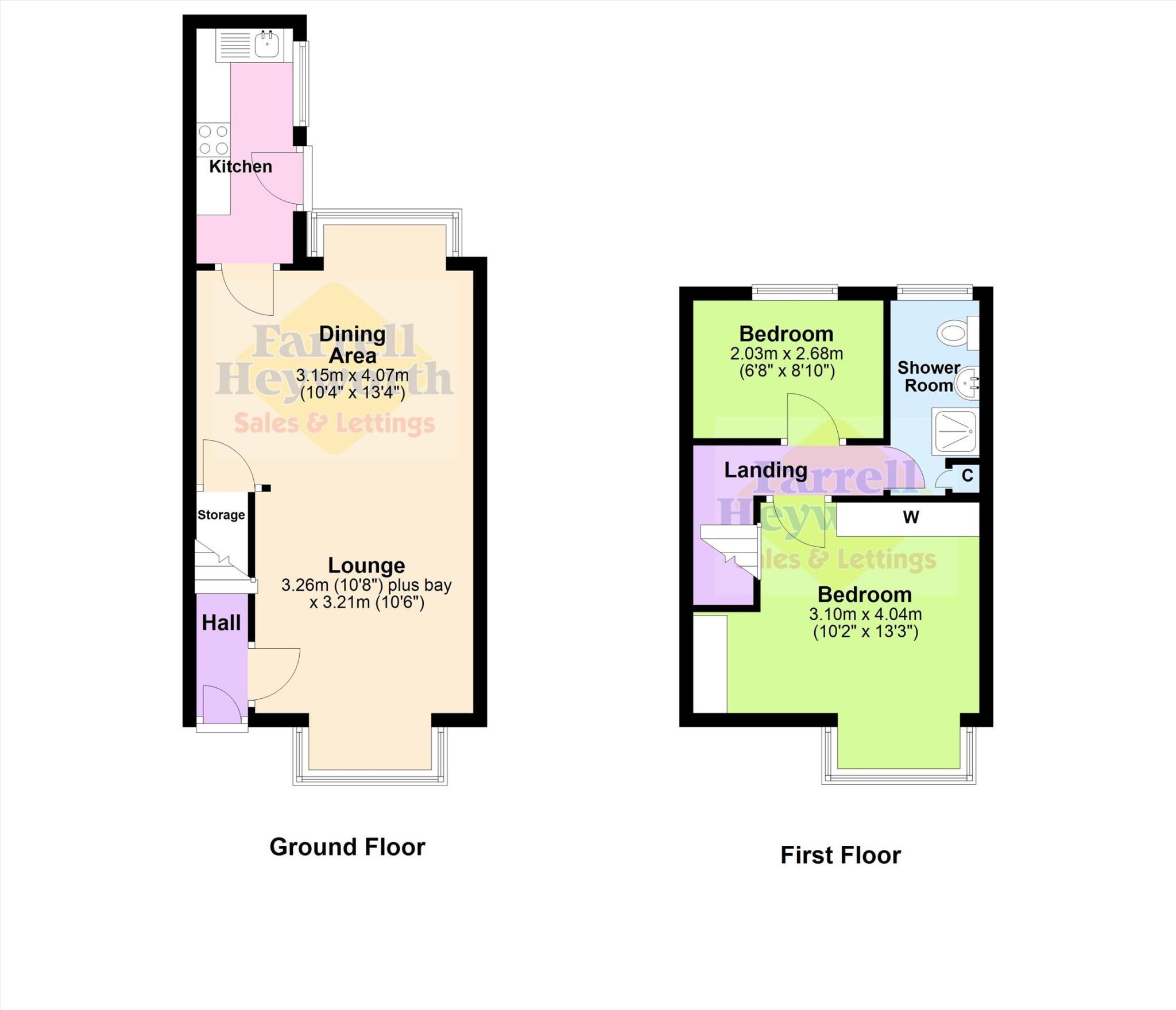 Whalley Lane, Blackpool floorplan
