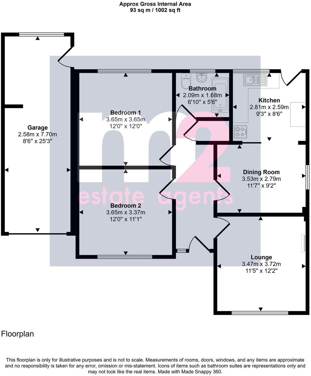  Llandevaud, Newport, NP18 floorplan