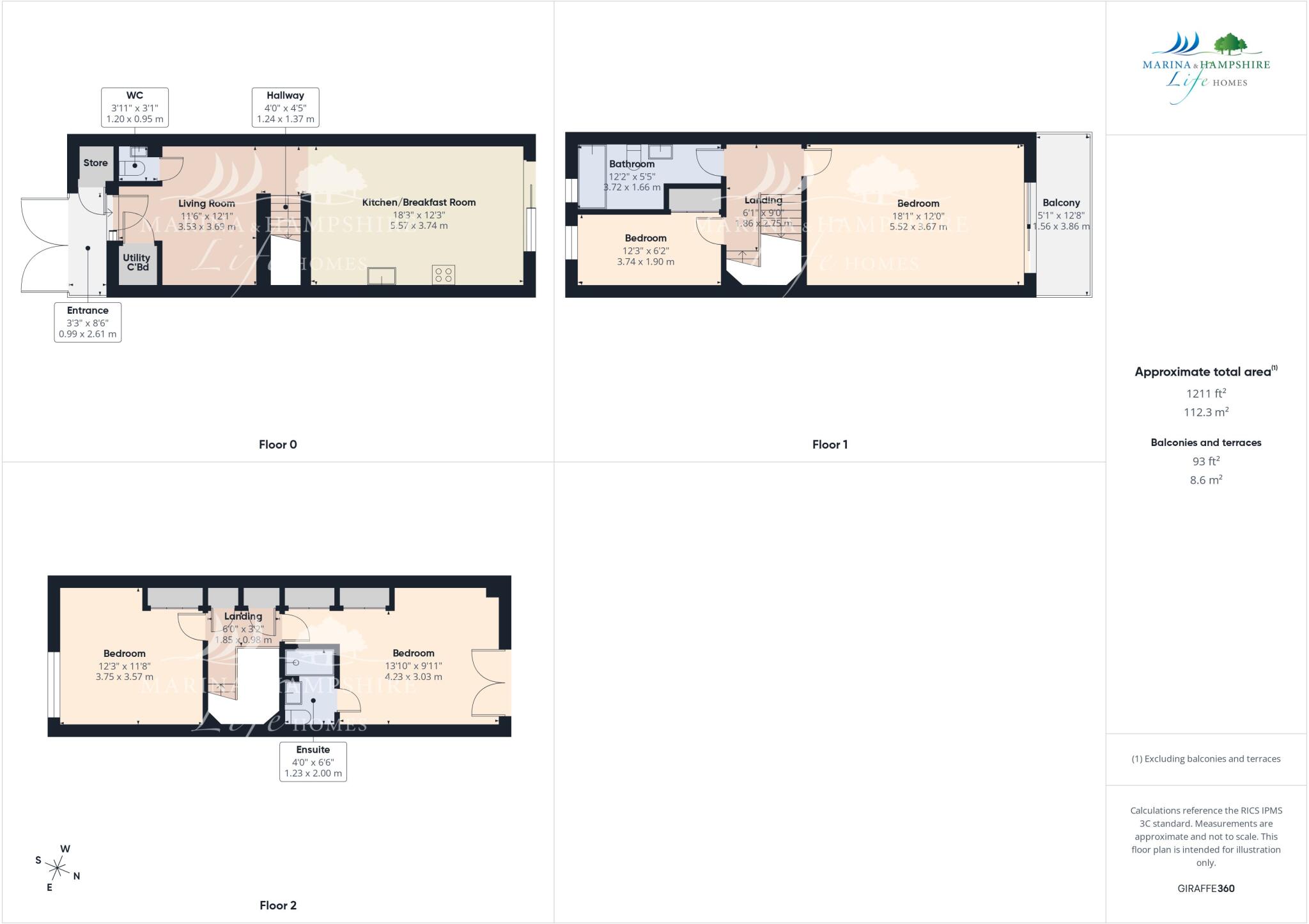 Bryher Island, Port Solent floorplan