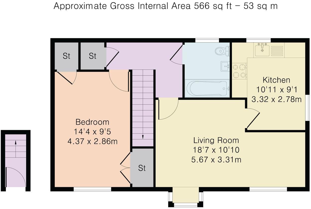 Halford Court, Hatfield, AL10 floorplan