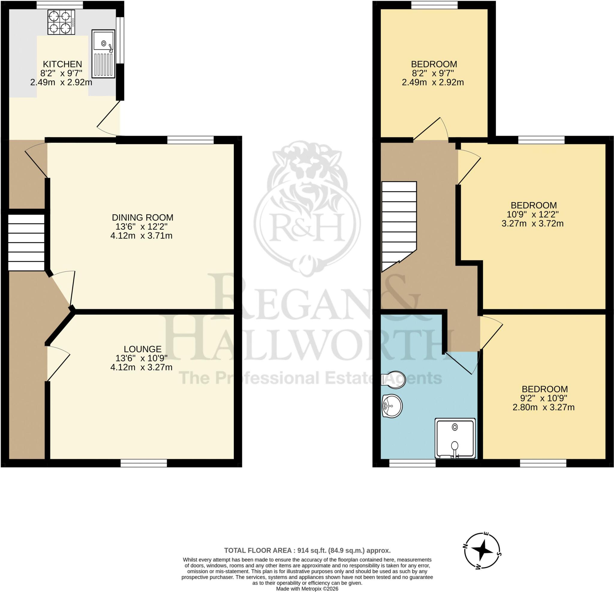 Roby Mill, Roby Mill, WN8 0QF floorplan