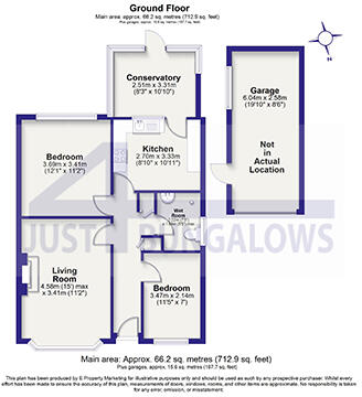 Tangmere Gardens, Aldwick, Bognor Regis, West Sussex, PO21 floorplan