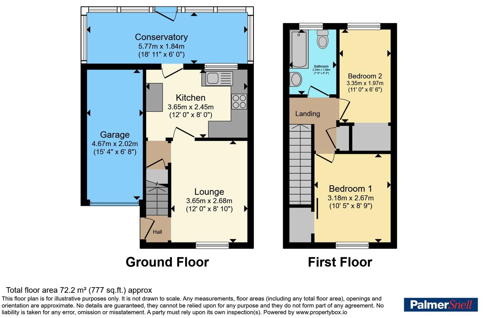 Leeward Close, BRIDGWATER, Somerset, TA6 floorplan