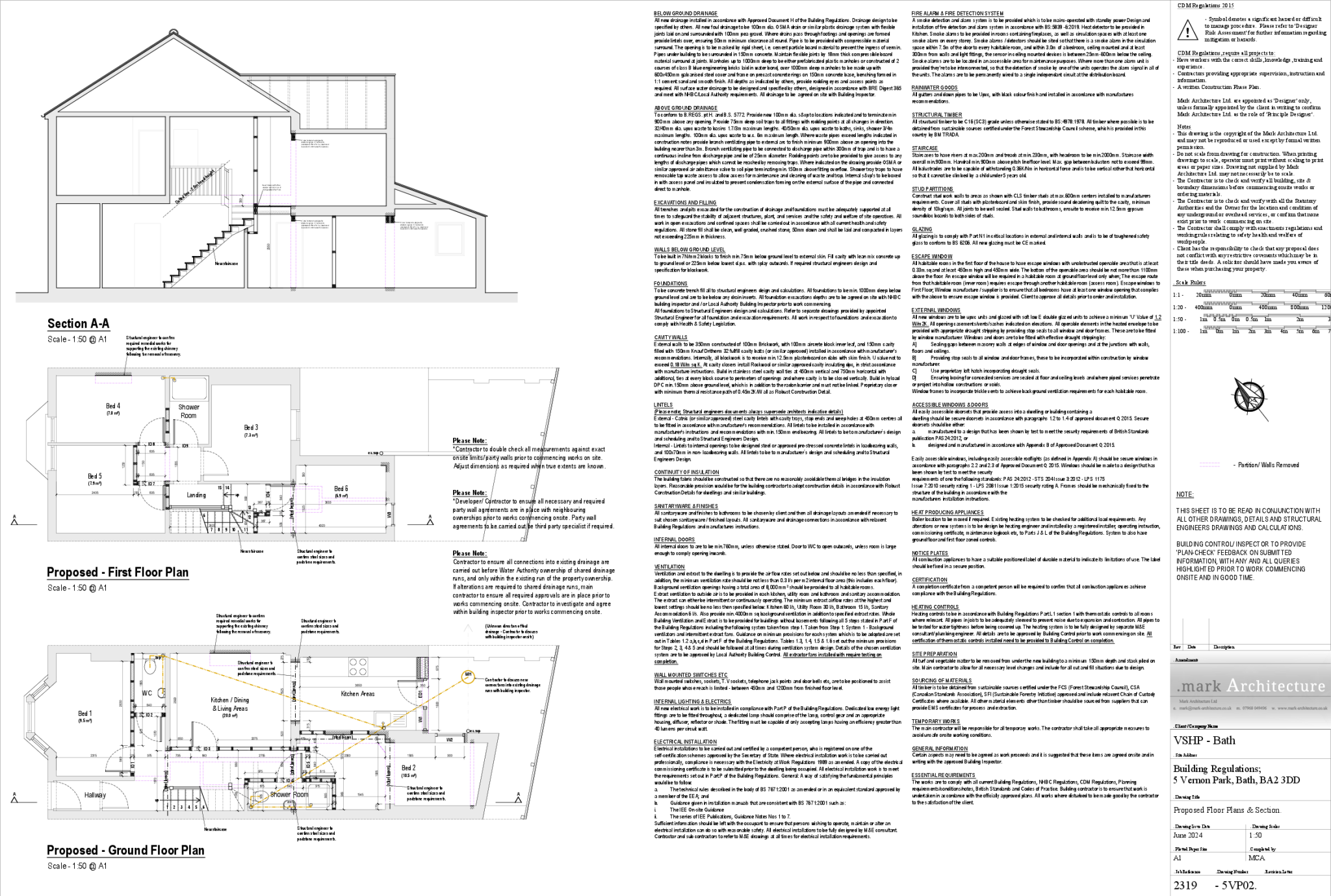 Vernon Park, Bath floorplan