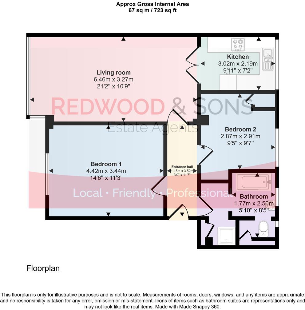 Limmer Lane, Felpham floorplan