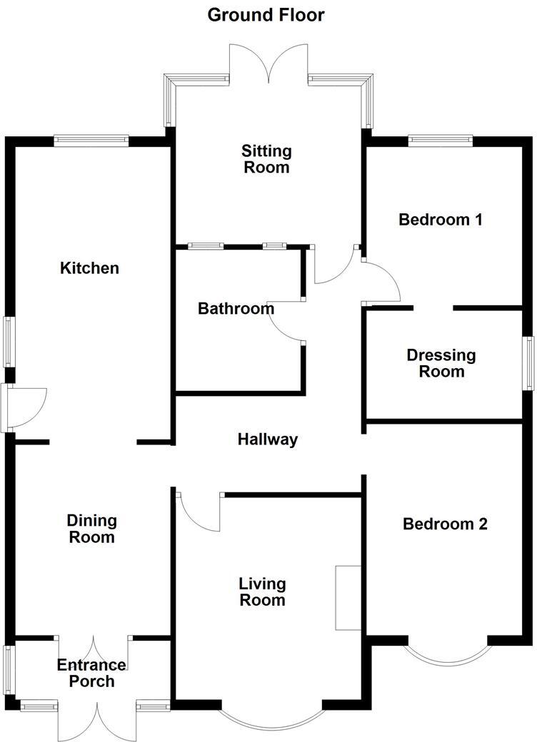 Holywell Lane, Castleford floorplan