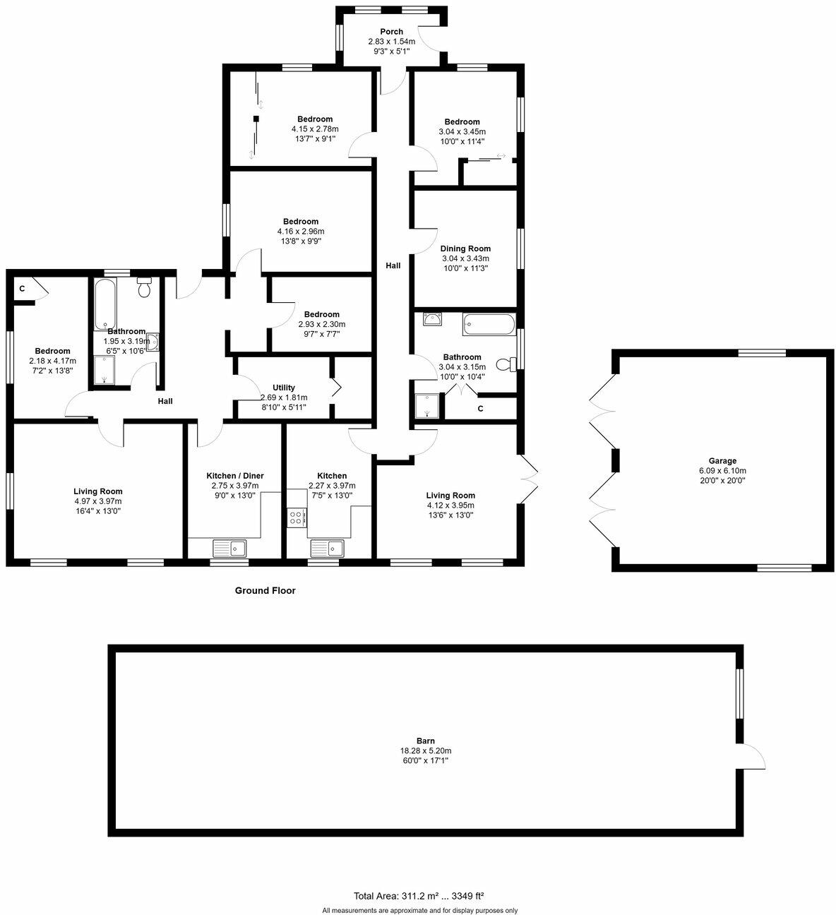 Flaunden Lane, Bovingdon, HP3 floorplan