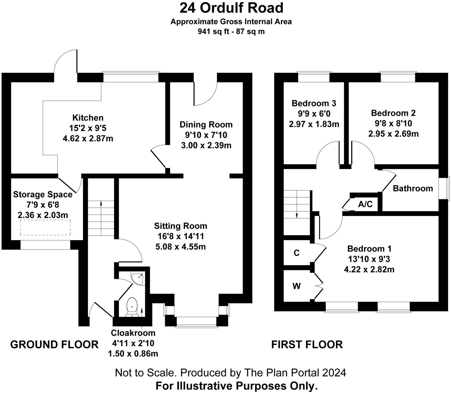 Ordulf Road, Tavistock, PL19 8NE floorplan