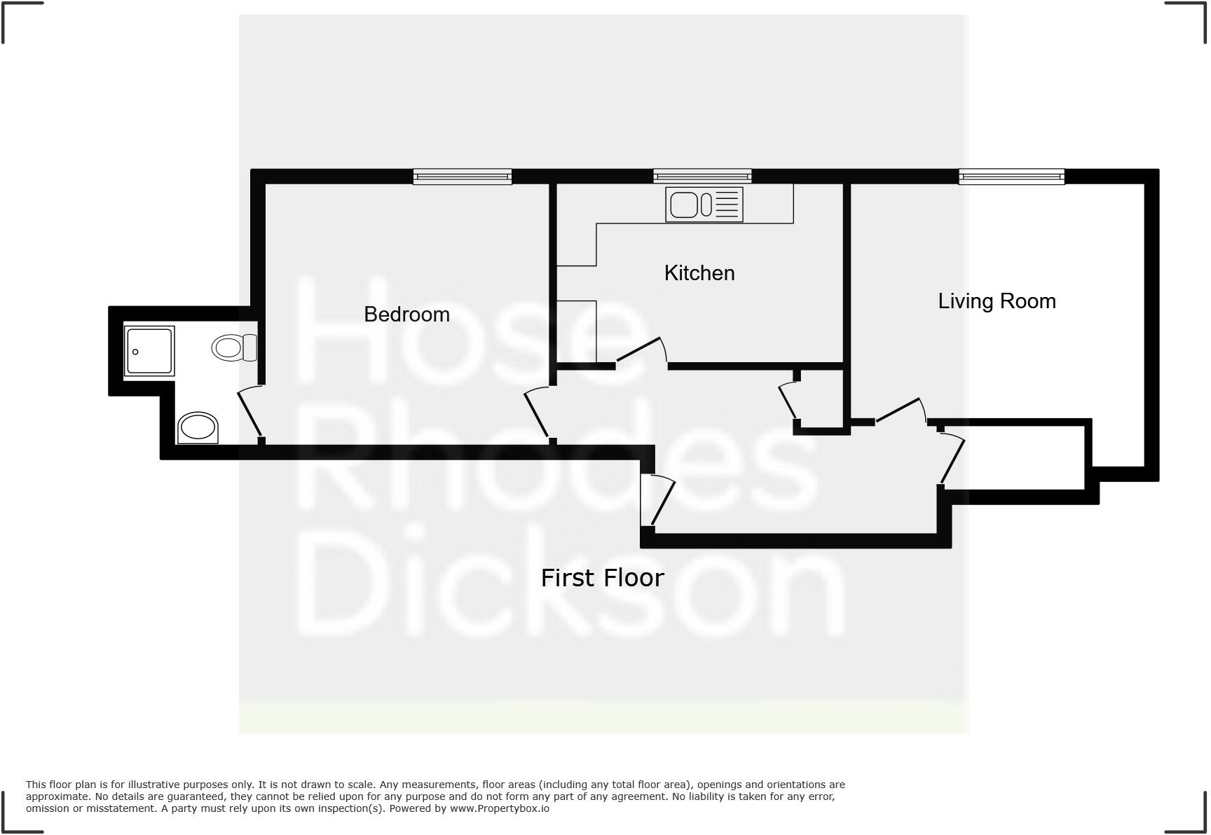 Witbank Gardens, Shanklin, Isle of Wight floorplan