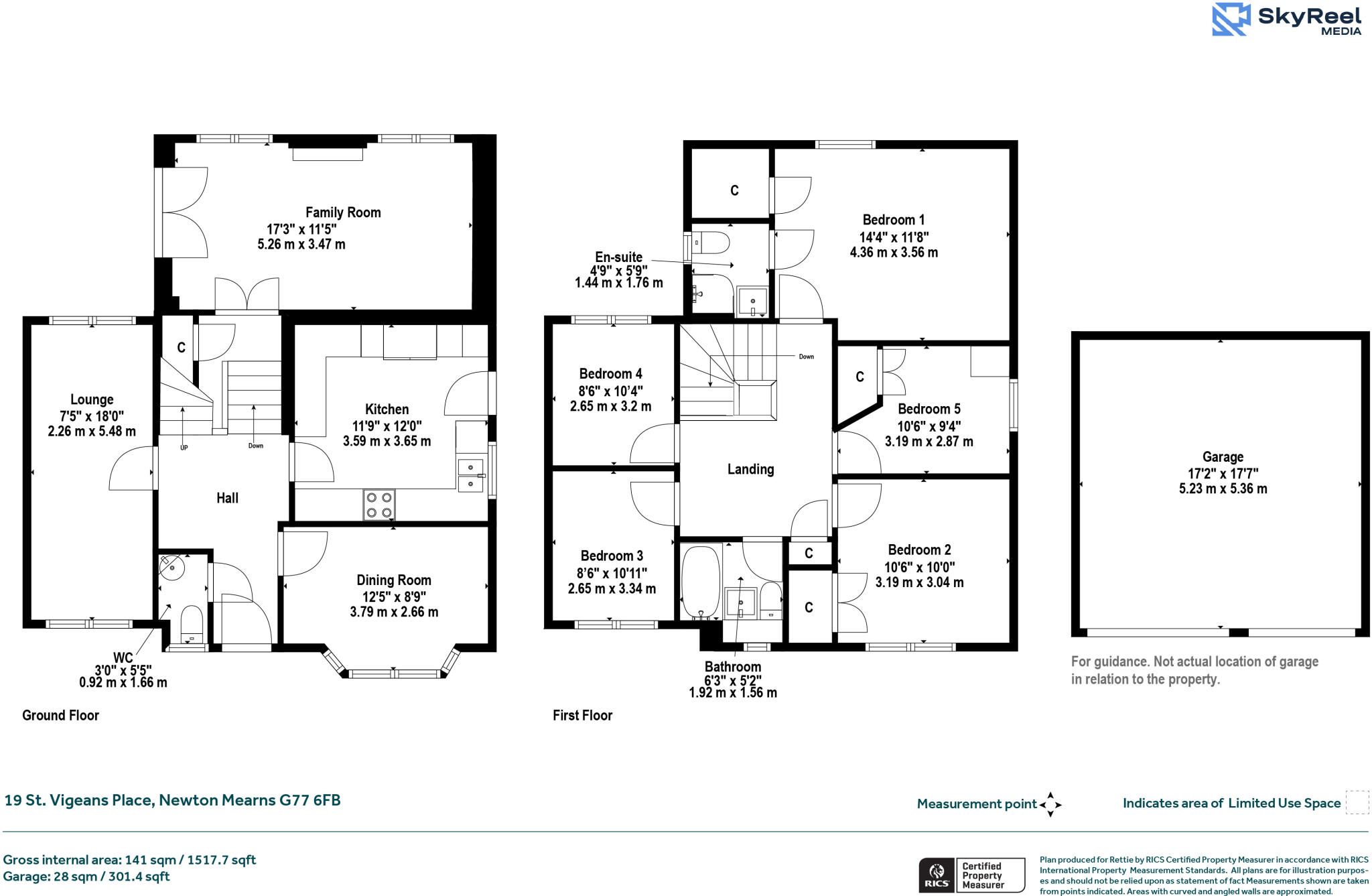 St. Vigeans Place, Newton Mearns, Glasgow floorplan