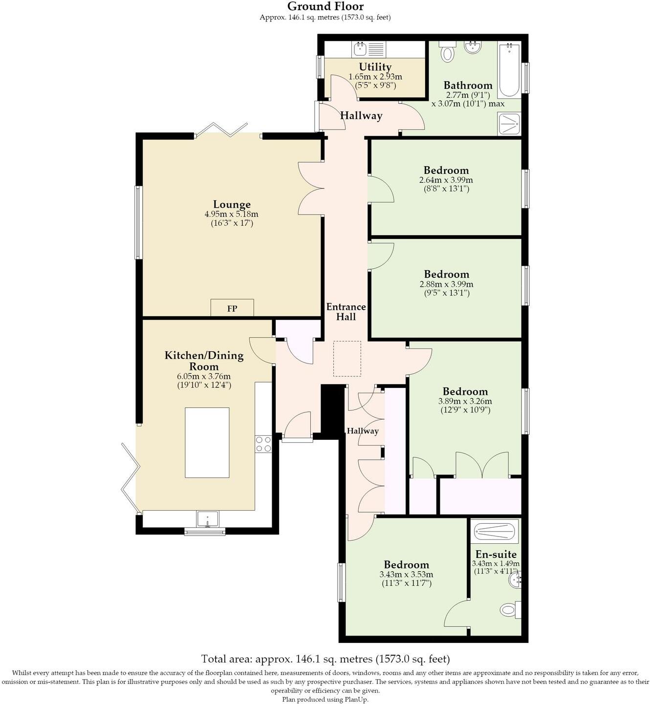 Lower Farm Mews, Tittleshall floorplan