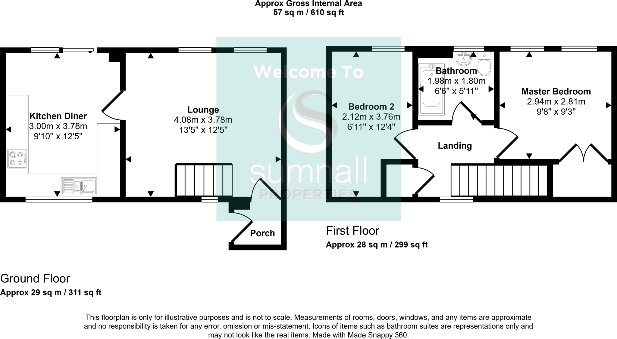 Moat Way, Rugeley floorplan