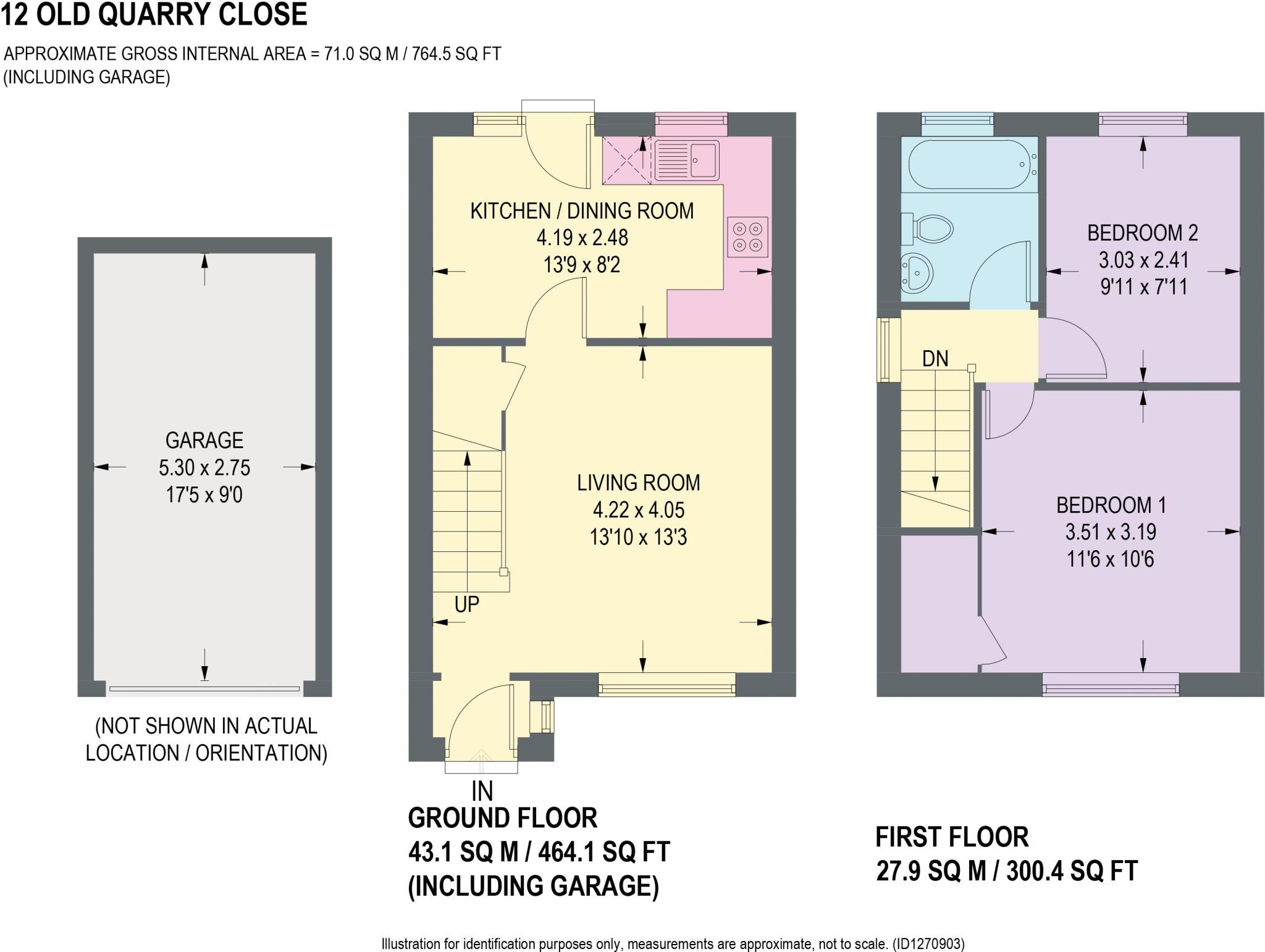 Old Quarry Close, Barlborough, Chesterfield floorplan
