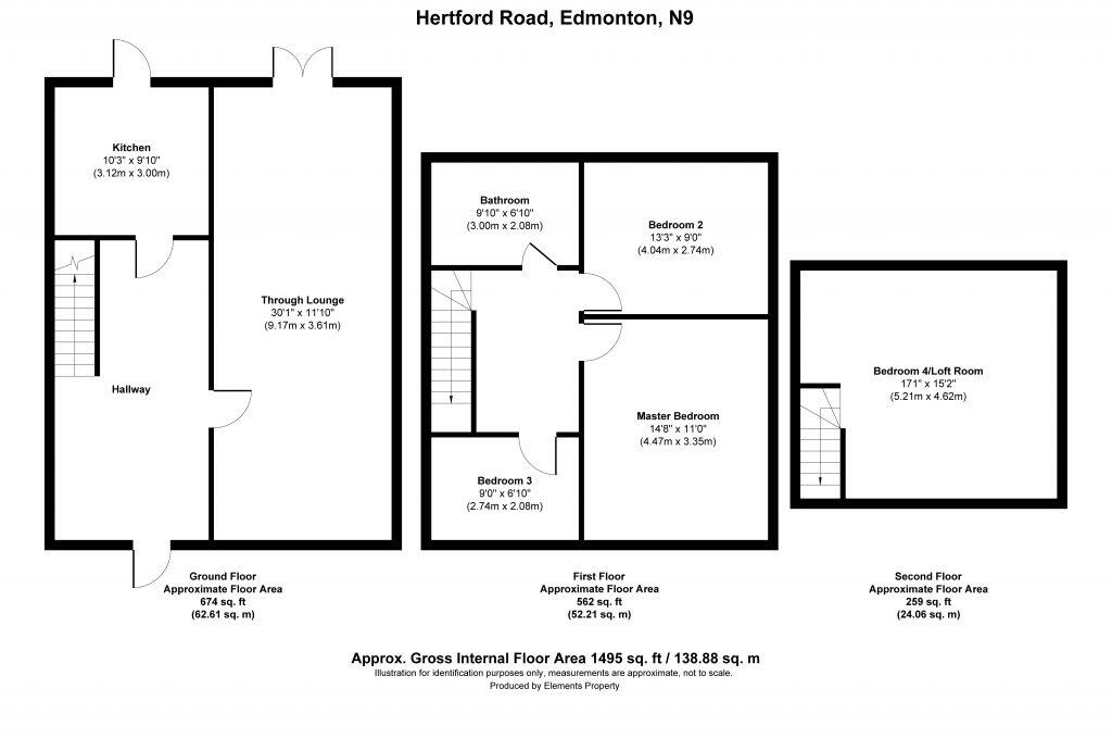 Hertford Road, Edmonton, N9 floorplan