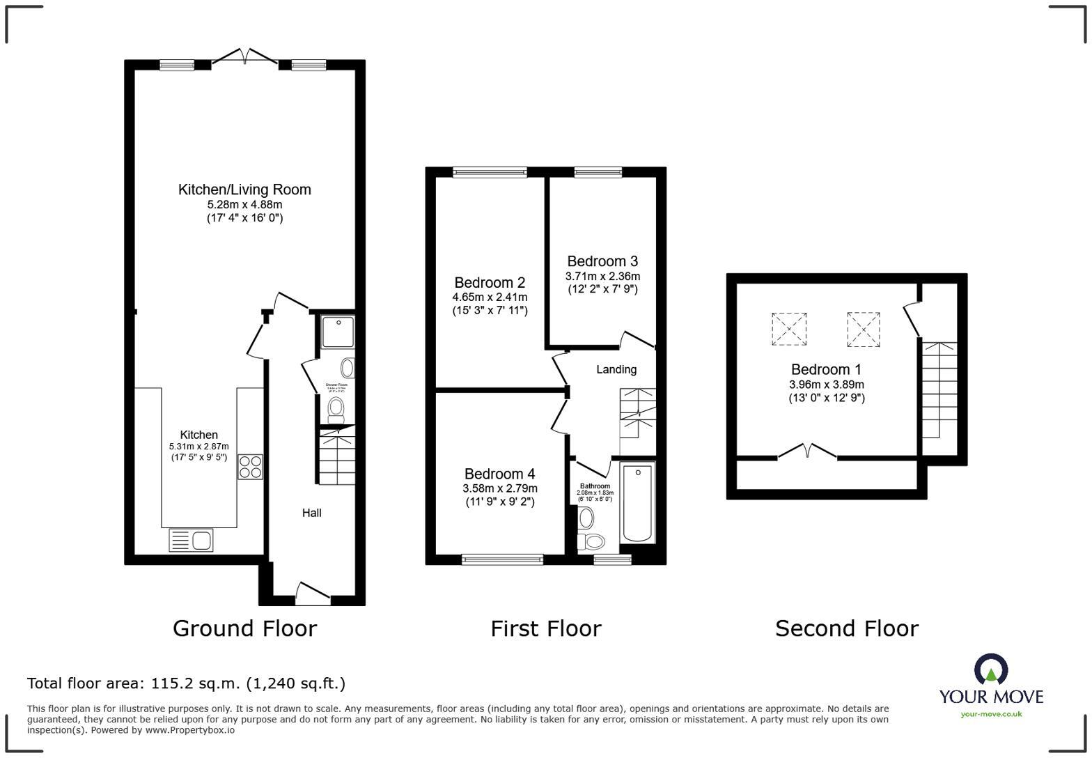 Whitehill Lane, Gravesend, Kent, DA12 floorplan