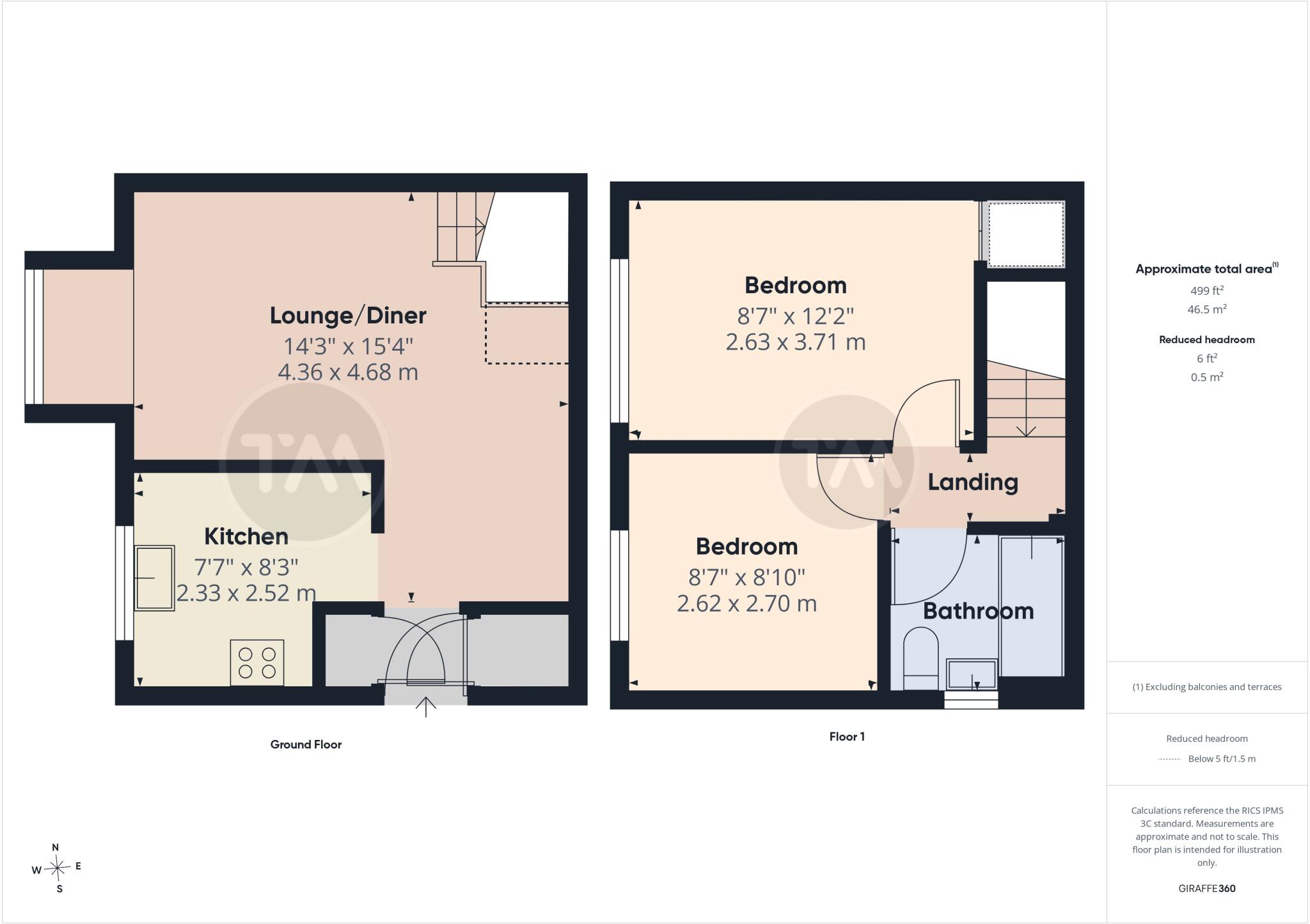 Fallow Drive, Eaton Socon, St. Neots, Cambridgeshire, PE19 floorplan