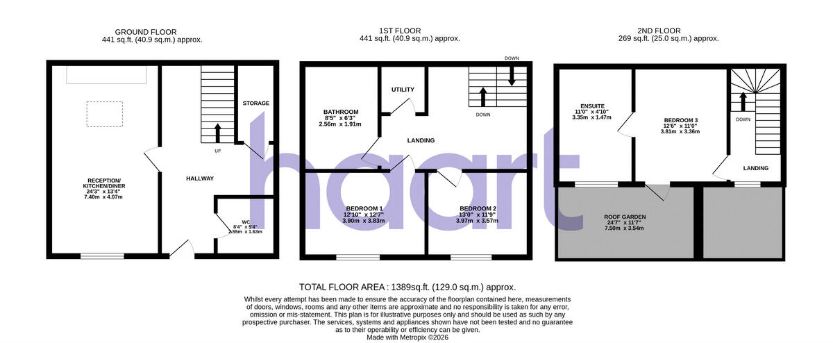 Picture House Mews, Walthamstow floorplan