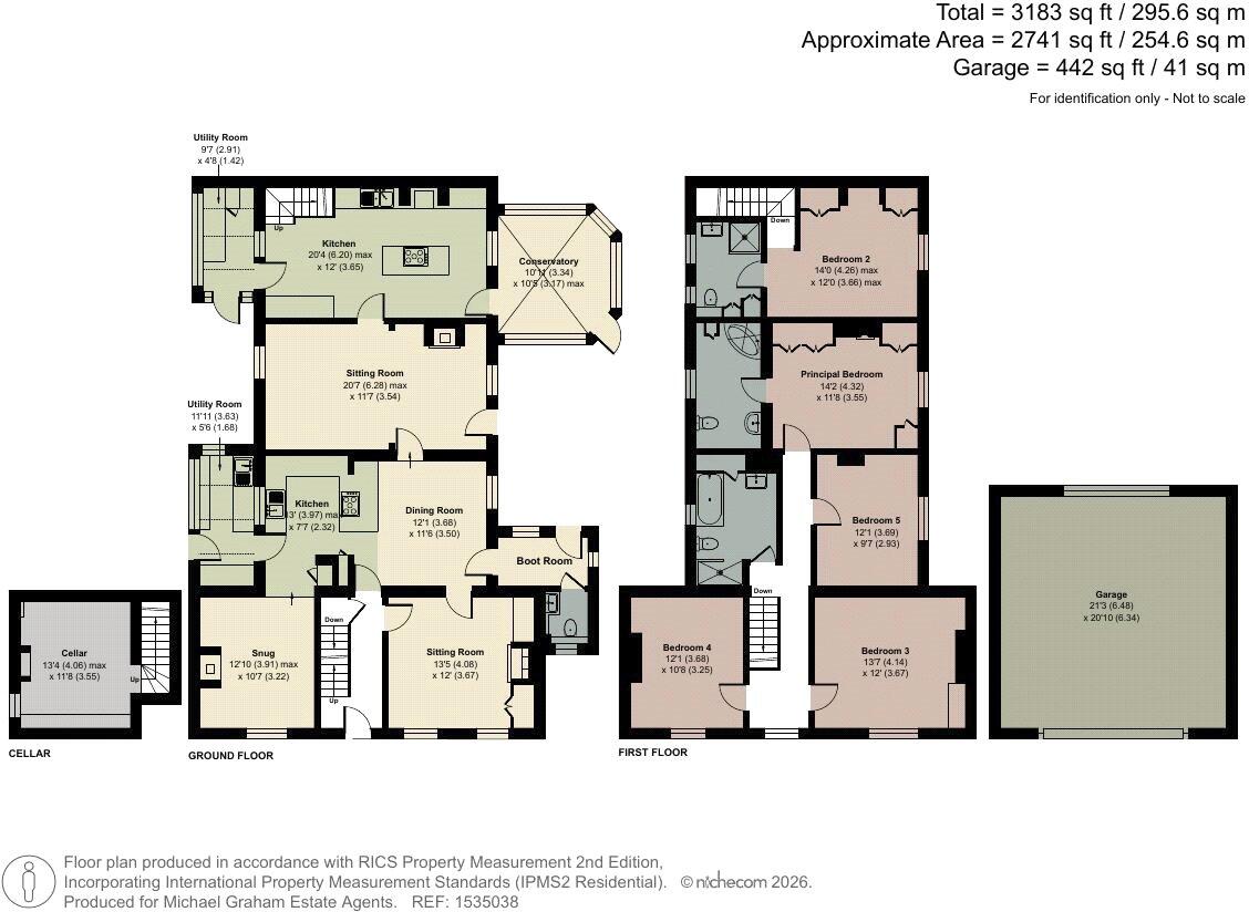 High Street, Ridgmont, Bedford, Bedfordshire, MK43 floorplan