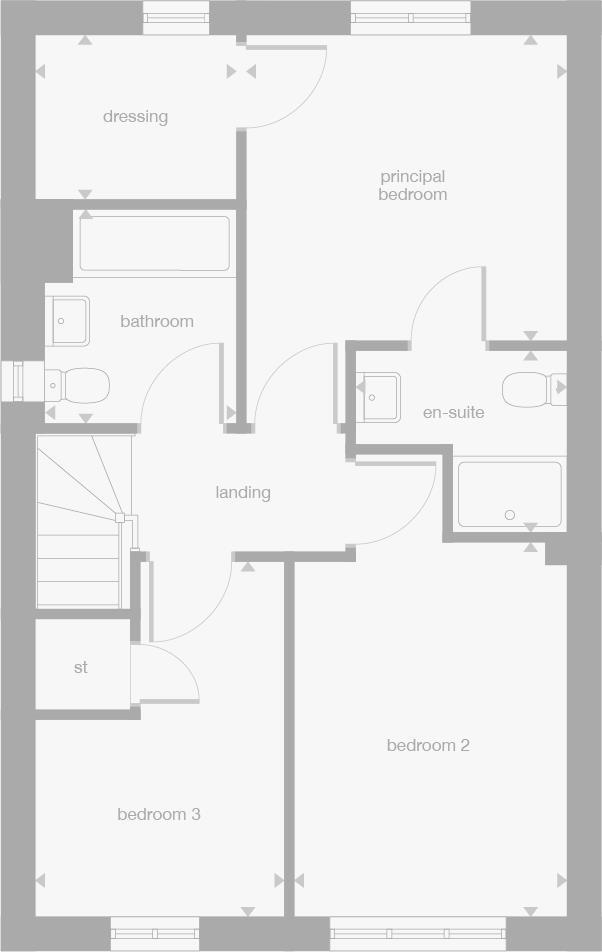 Morgan Mews,
Streethay,
Lichfield,
WS13 8WN floorplan