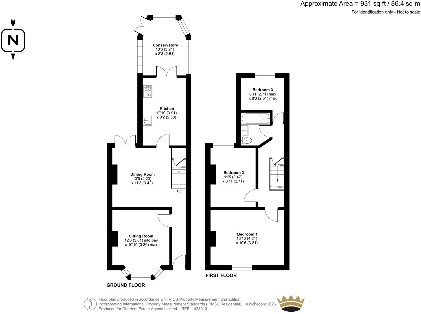 Kingsley Road, Southampton, Hampshire, SO15 floorplan