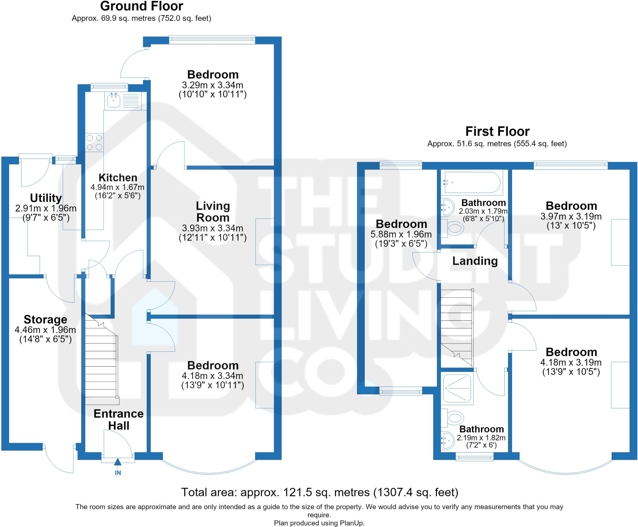 Pelham Crescent, Beeston floorplan