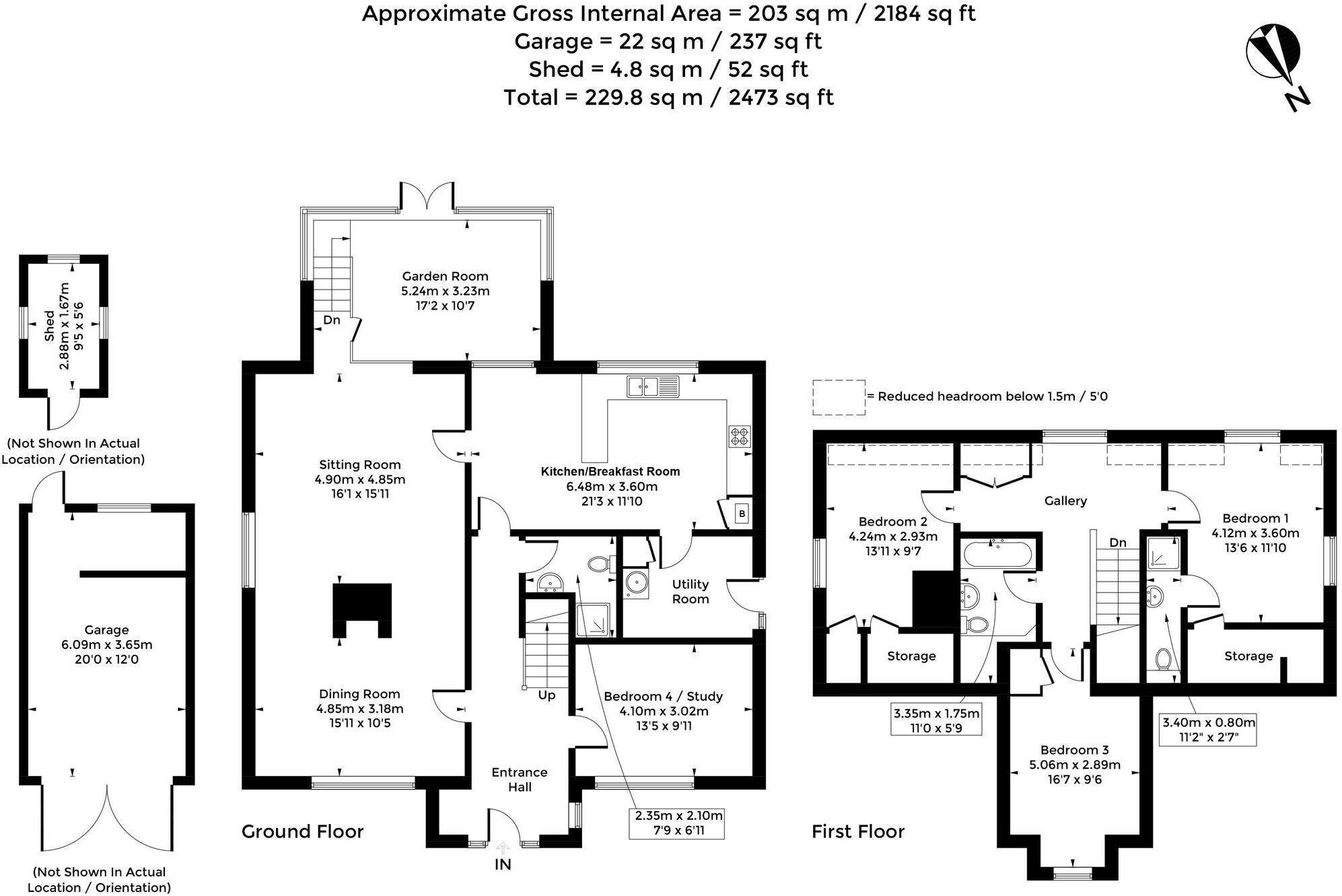 Brewery Lane, Hook Norton, OX15 floorplan