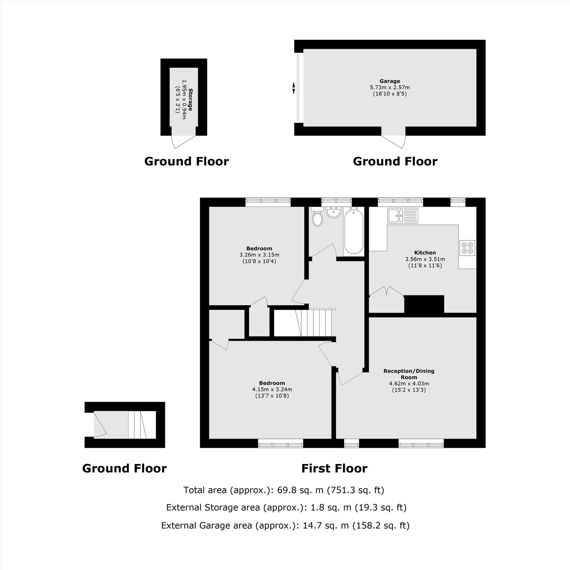 Haydon Park Road, Wimbledon floorplan