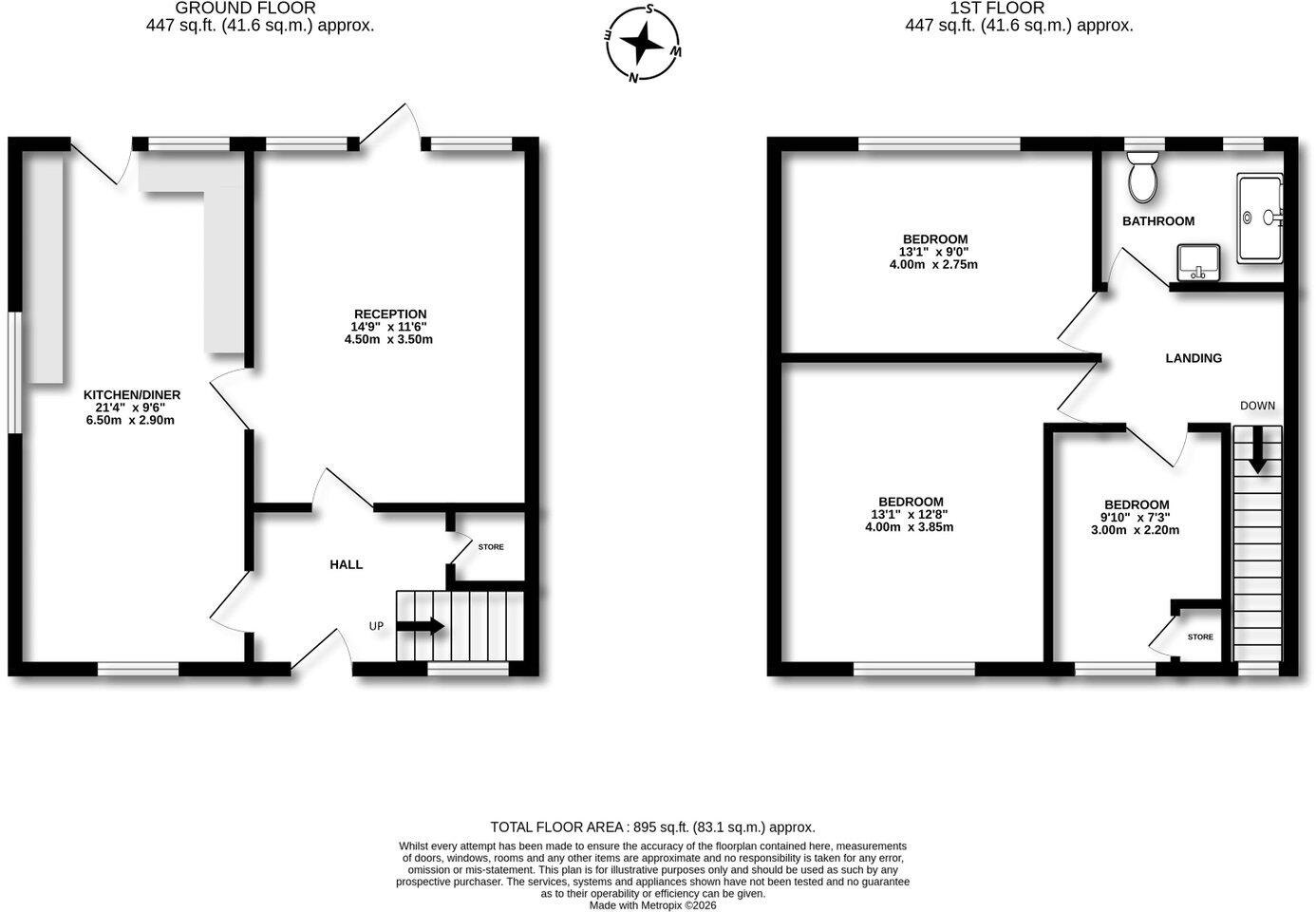Chiltern Road, Prenton floorplan