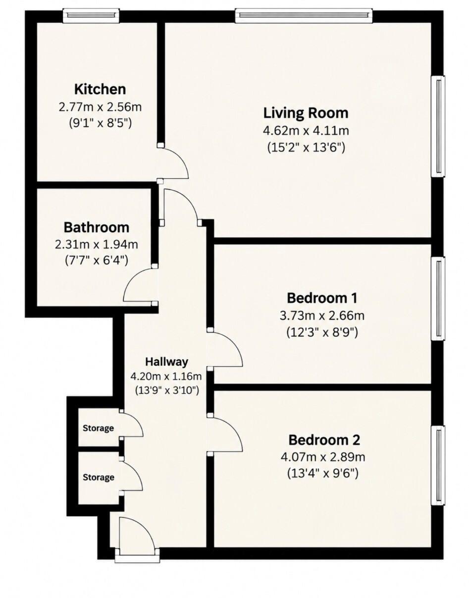 Addison Court, Sutton, SM2 floorplan