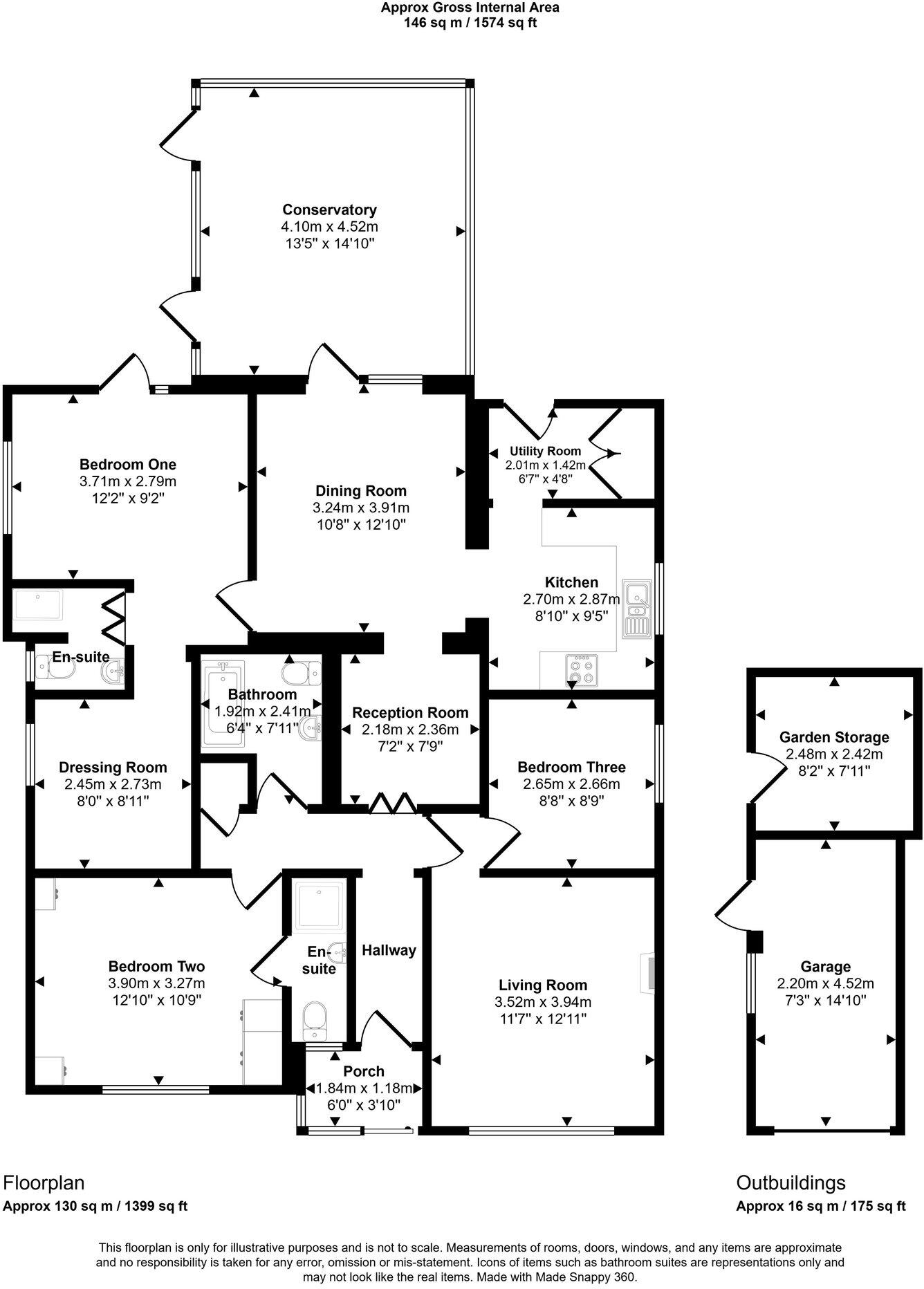 Maes Tudno, Pensarn, Conwy, LL22 7RX floorplan
