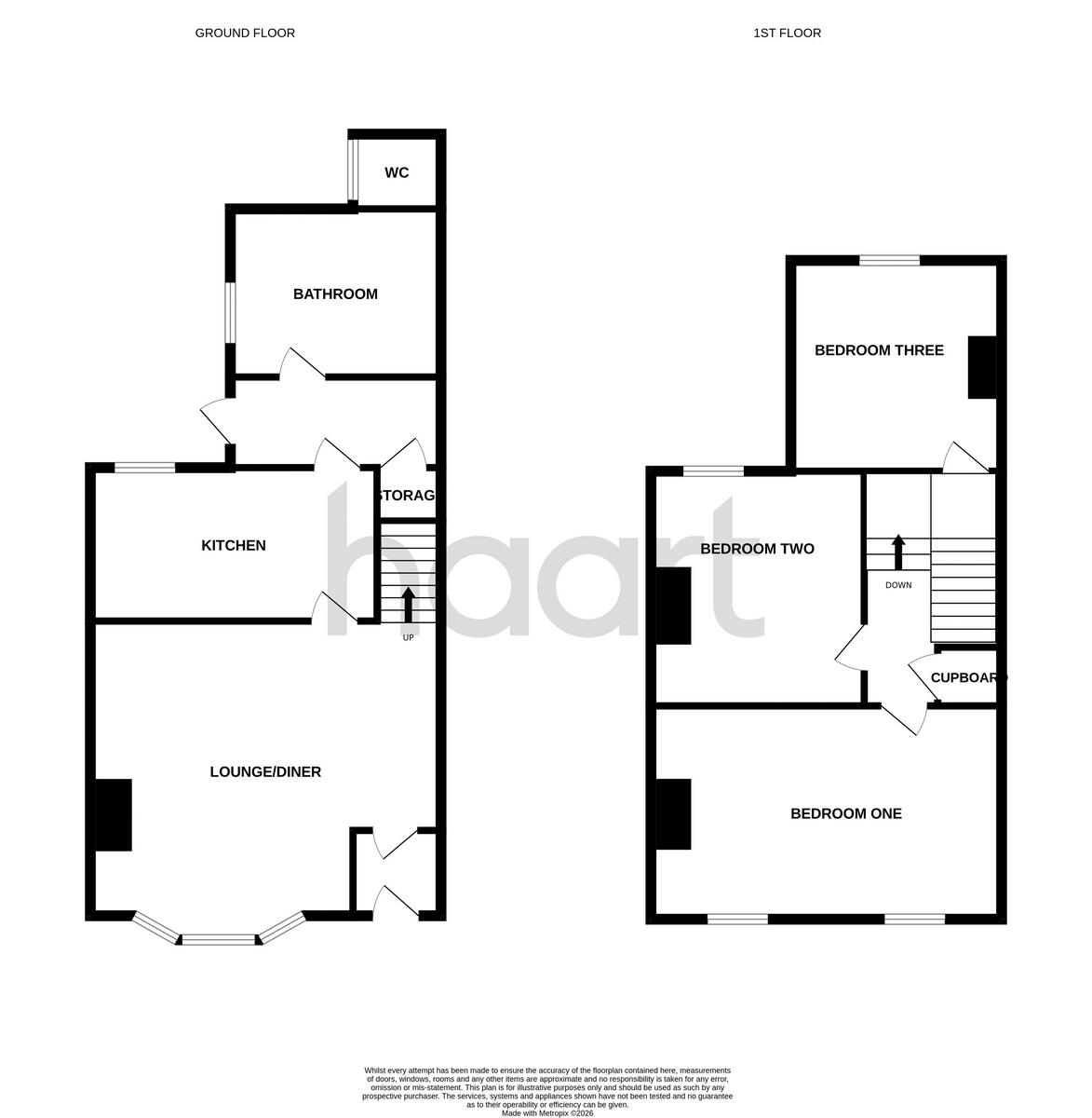 Harcourt Road, London floorplan