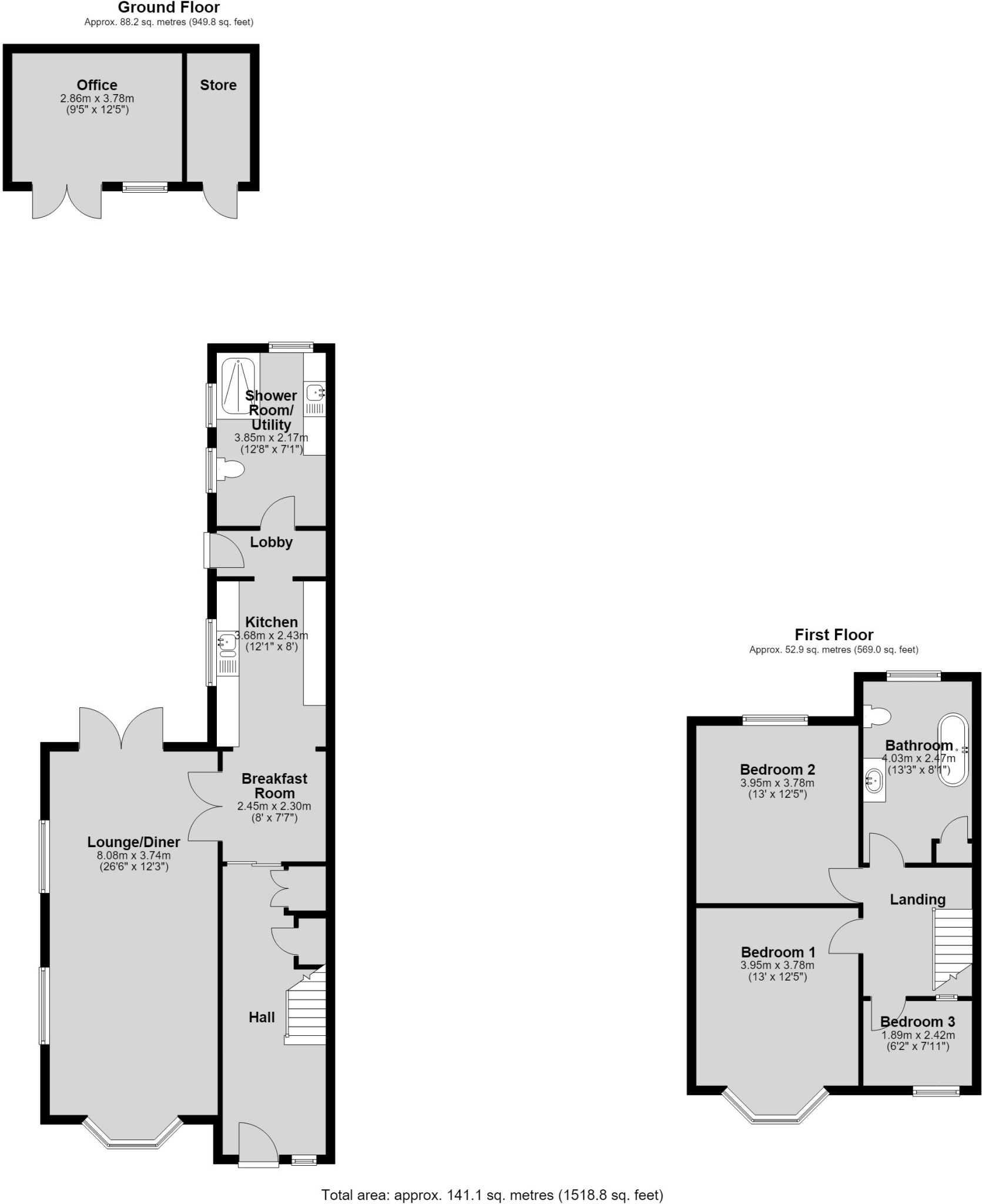 St. Catherines Road, Lincoln floorplan