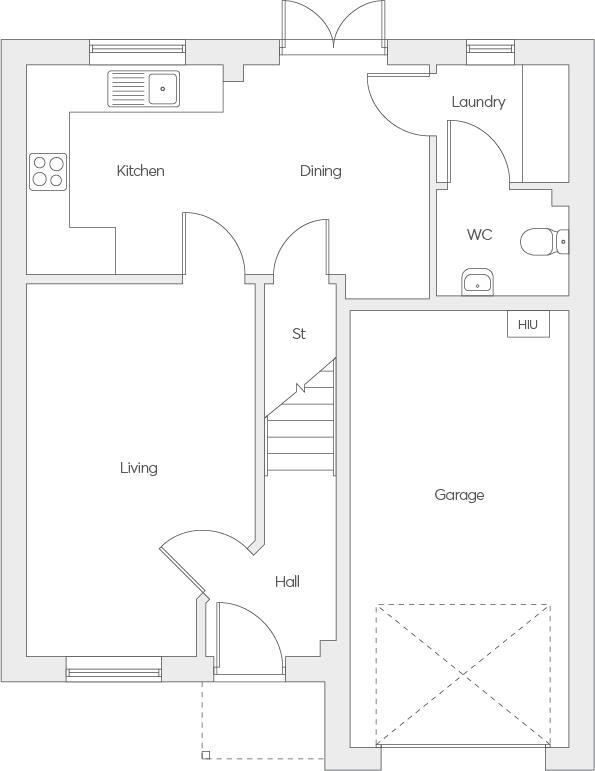 Newton Village,
Dalkeith,
EH22 floorplan