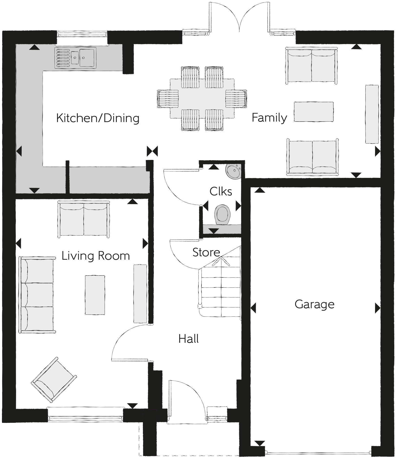 Howard Street,
Off Pontefract Road, Snaith,
DN14 9LB floorplan