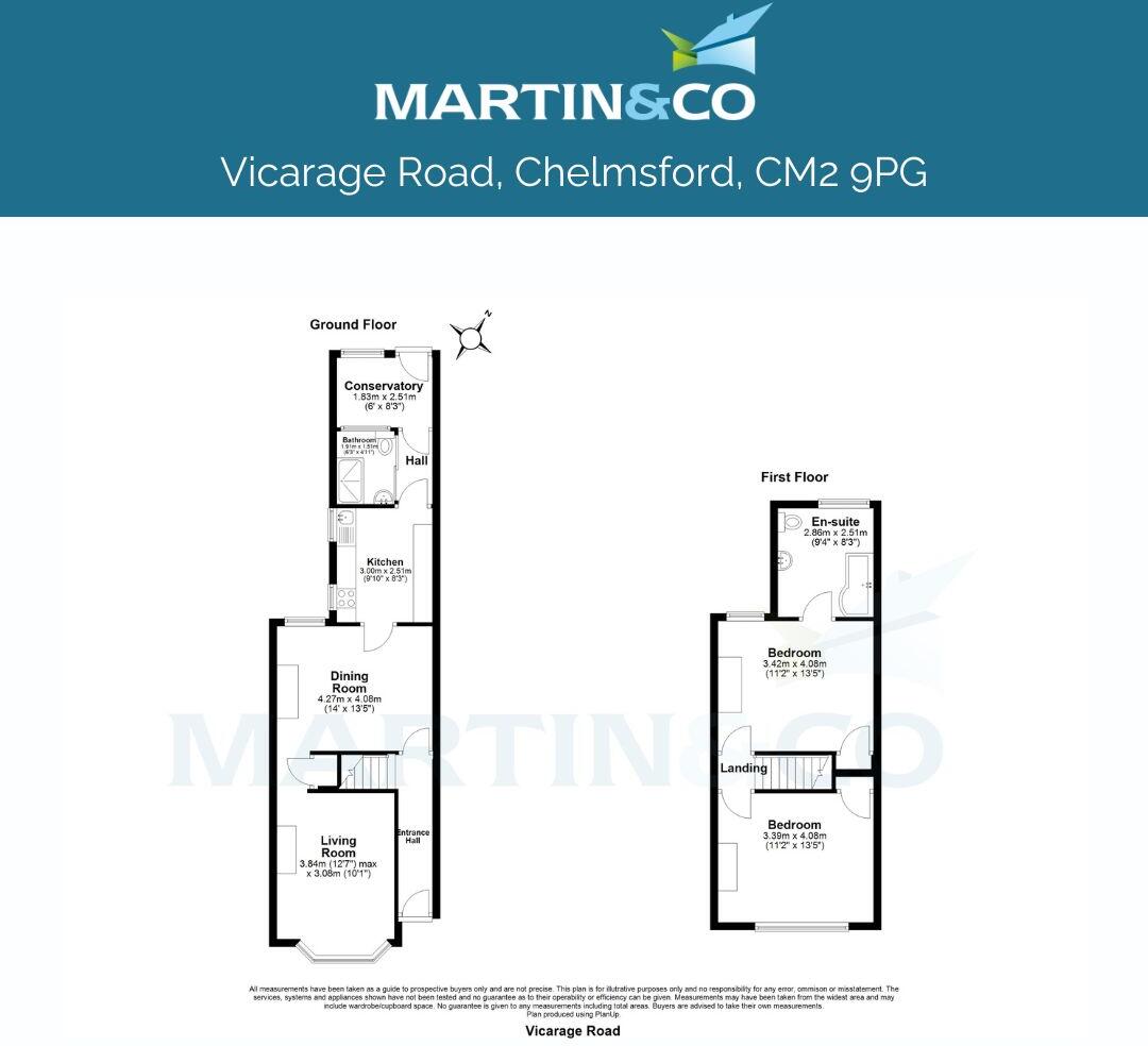 Vicarage Road, Chelmsford floorplan