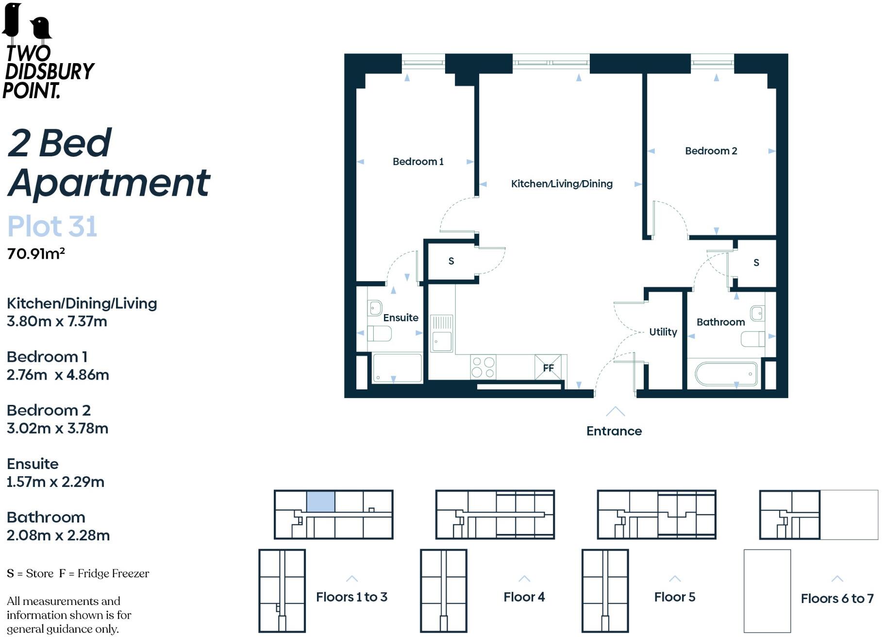 Two Didsbury Point,
Didsbury,
M20 2EU floorplan