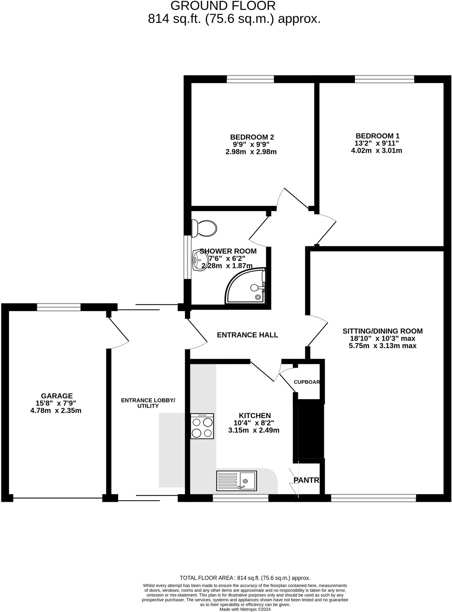 Fairfield Road, Bungay floorplan