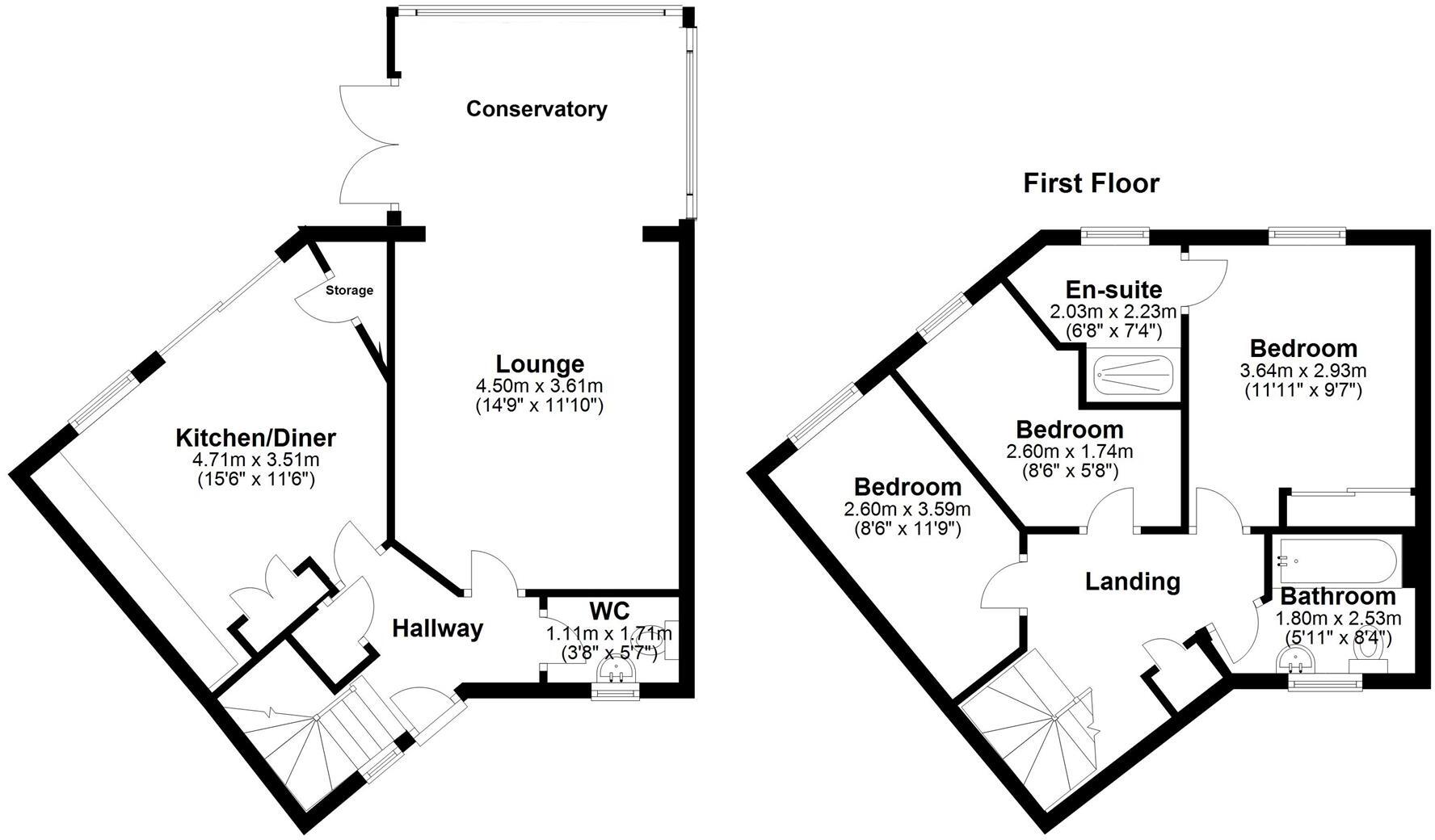 Cherwell Gardens, Bingham floorplan