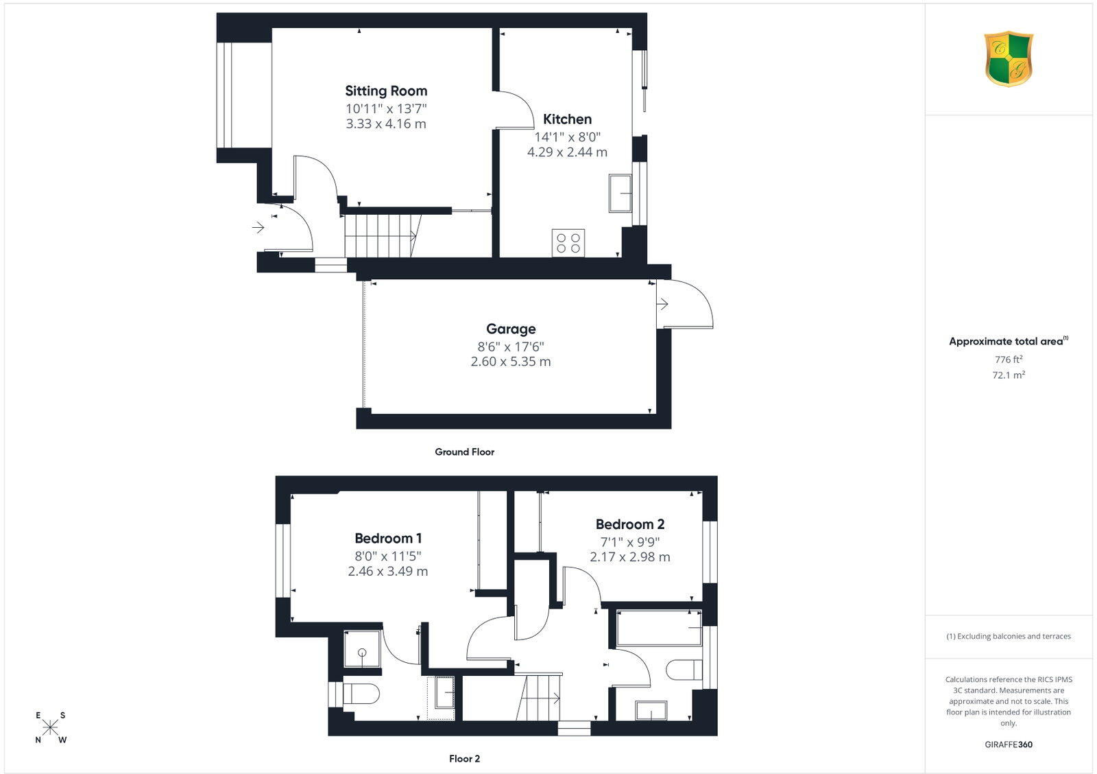 Lanyon Close, Horsham, RH12 5JP floorplan