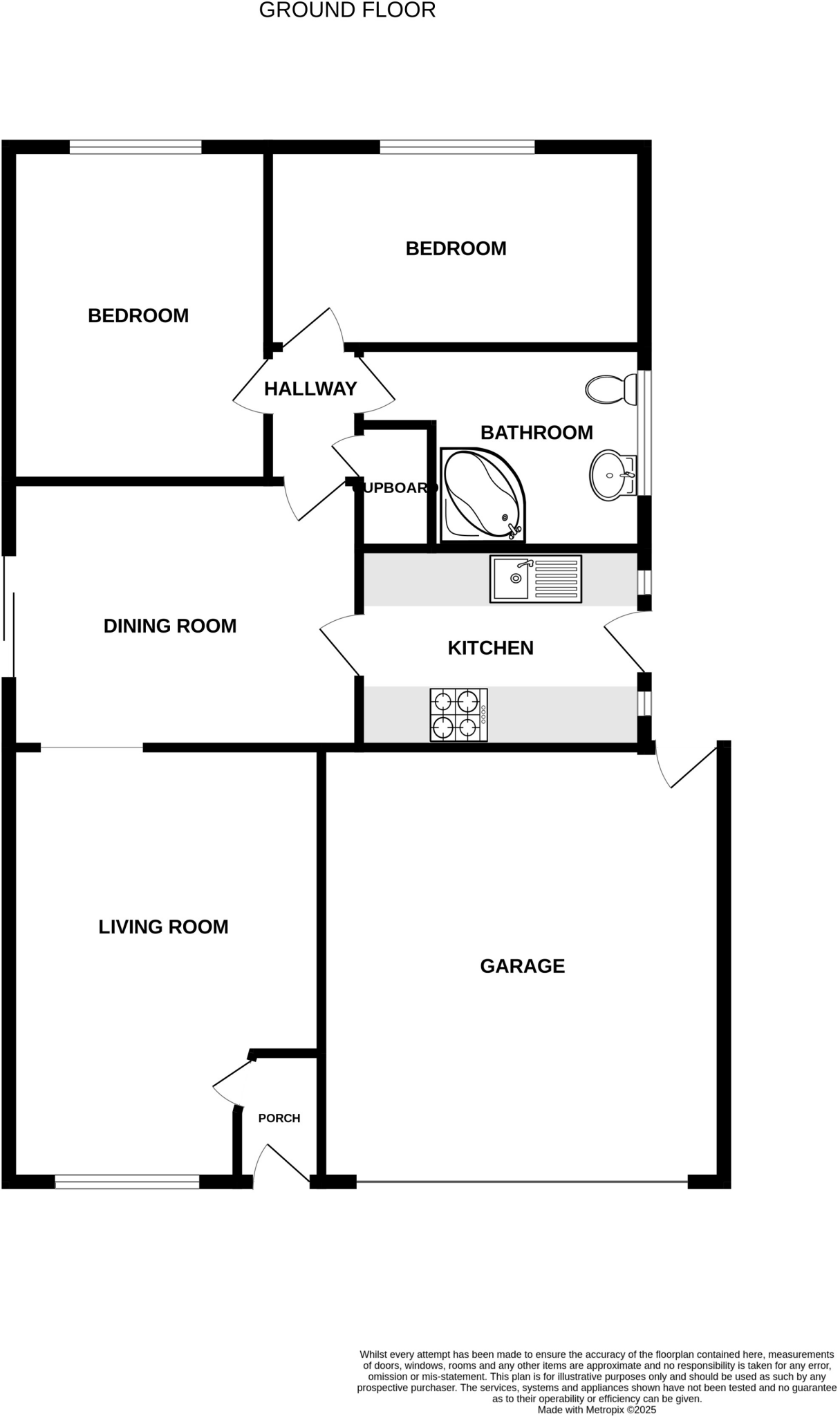 Rosemary Crescent, Tiptree floorplan