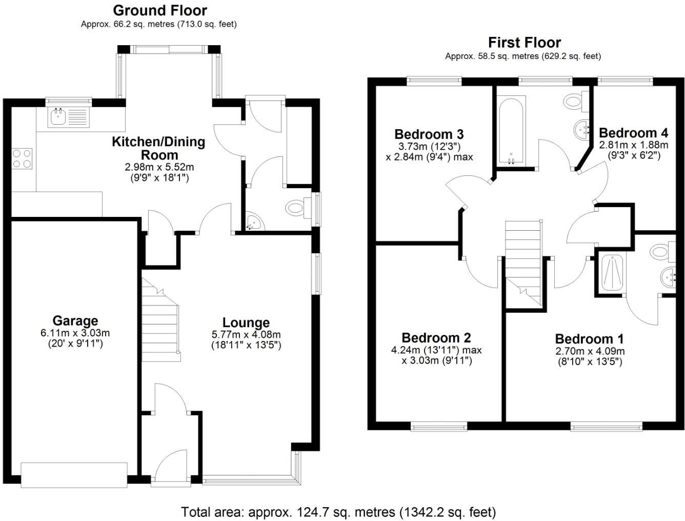 26, Hawthorn Road, Melksham floorplan