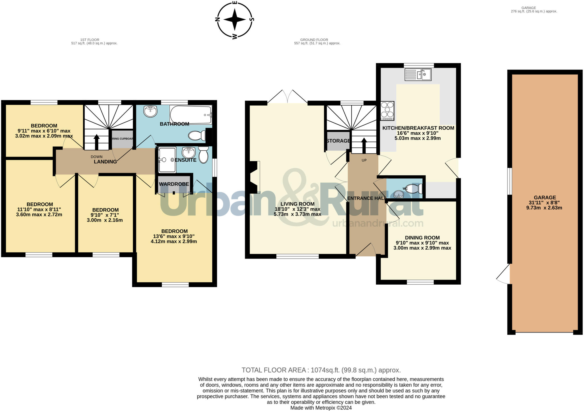Harrier Way, Kempston, Bedford, Bedfordshire, MK42 floorplan