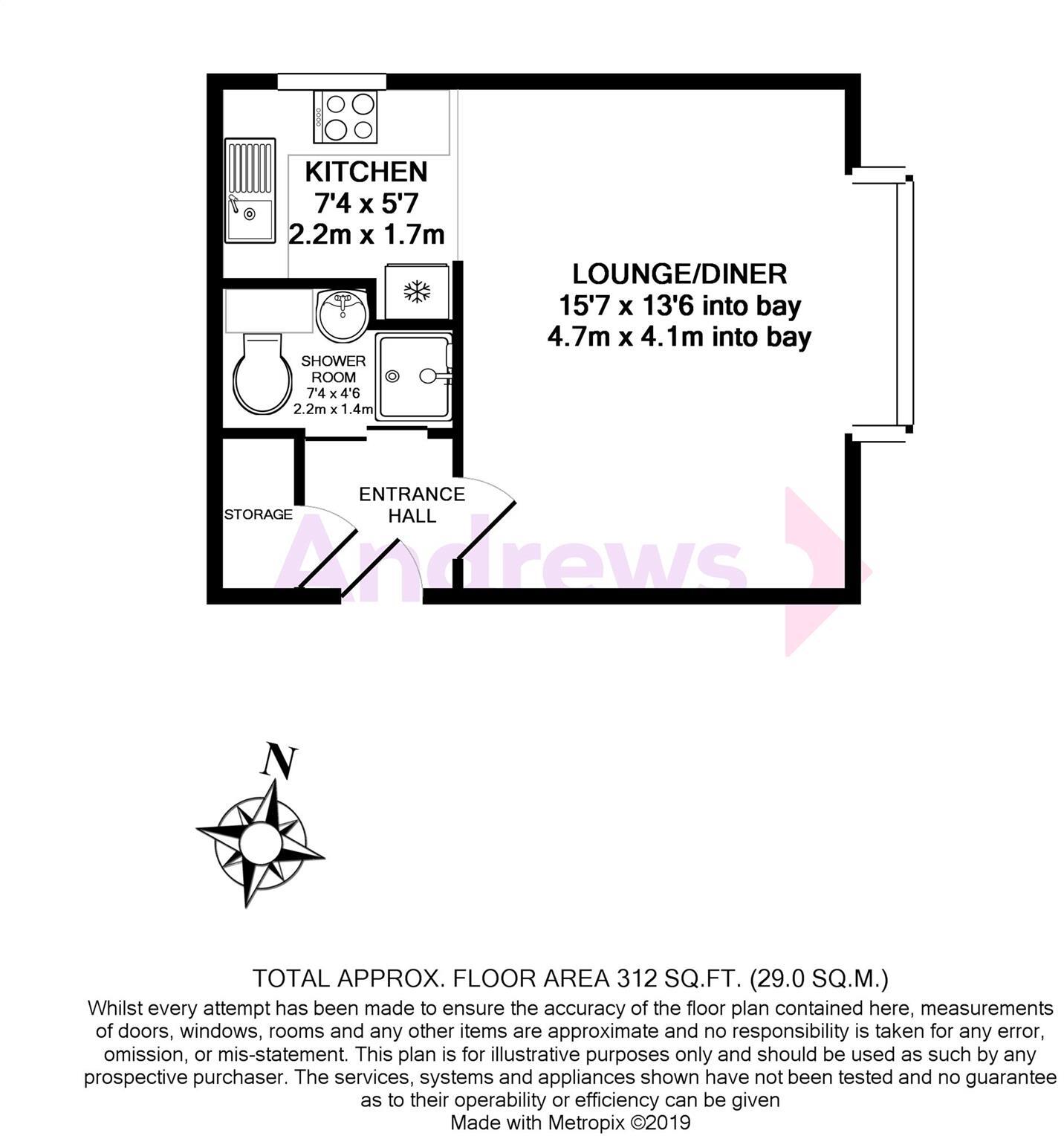 The Goodwins, Tunbridge Wells, Kent, TN2 floorplan