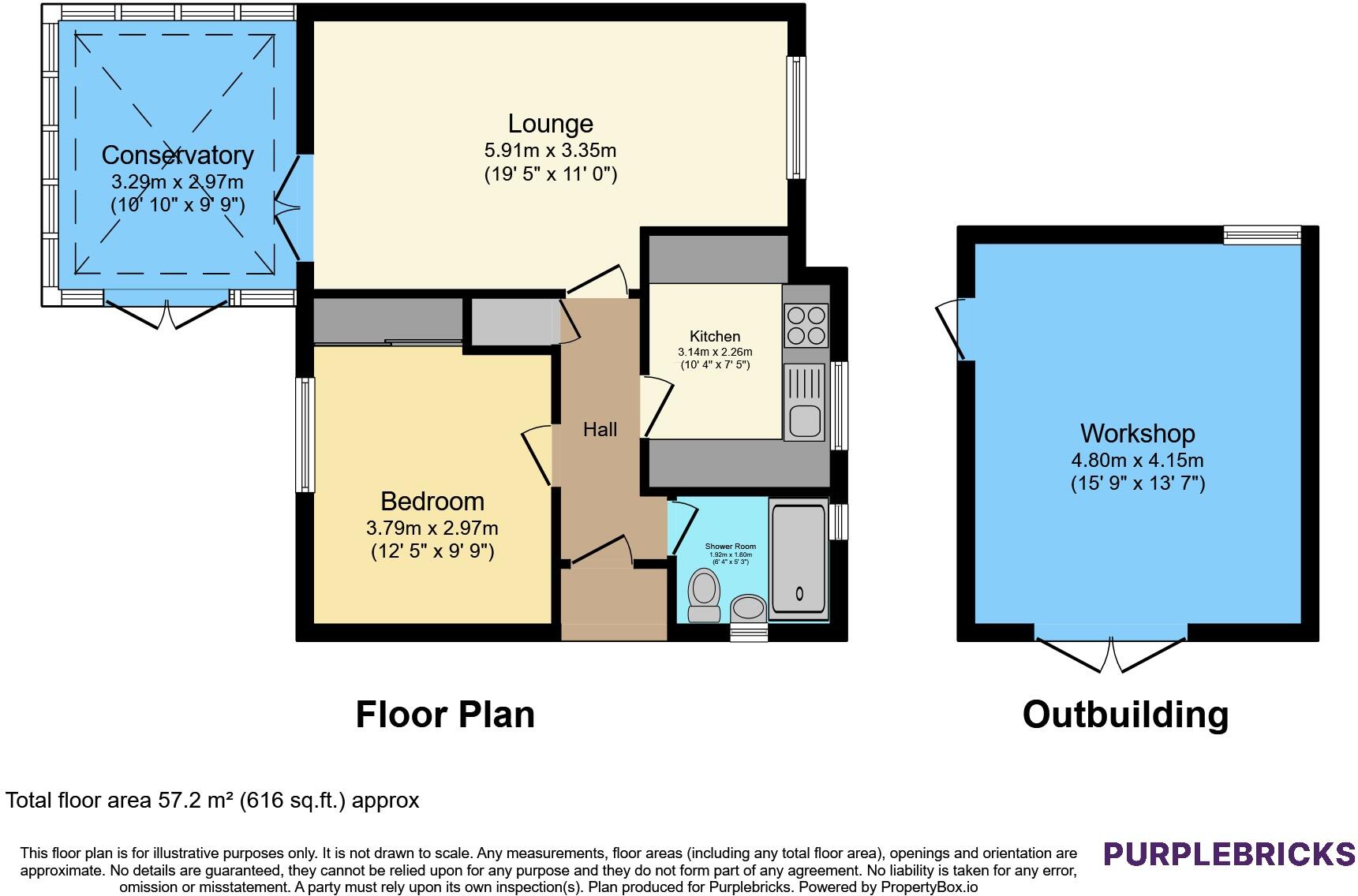 Moss Close, Liss, GU33 floorplan